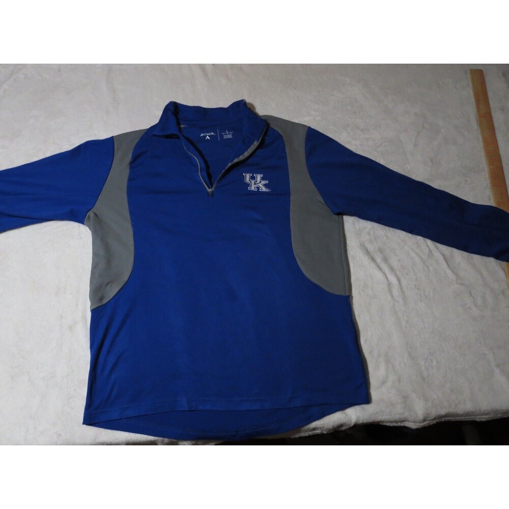 Antigua Active Quarter 1/4 Zip University of Kentucky Wildcats Pull over Large